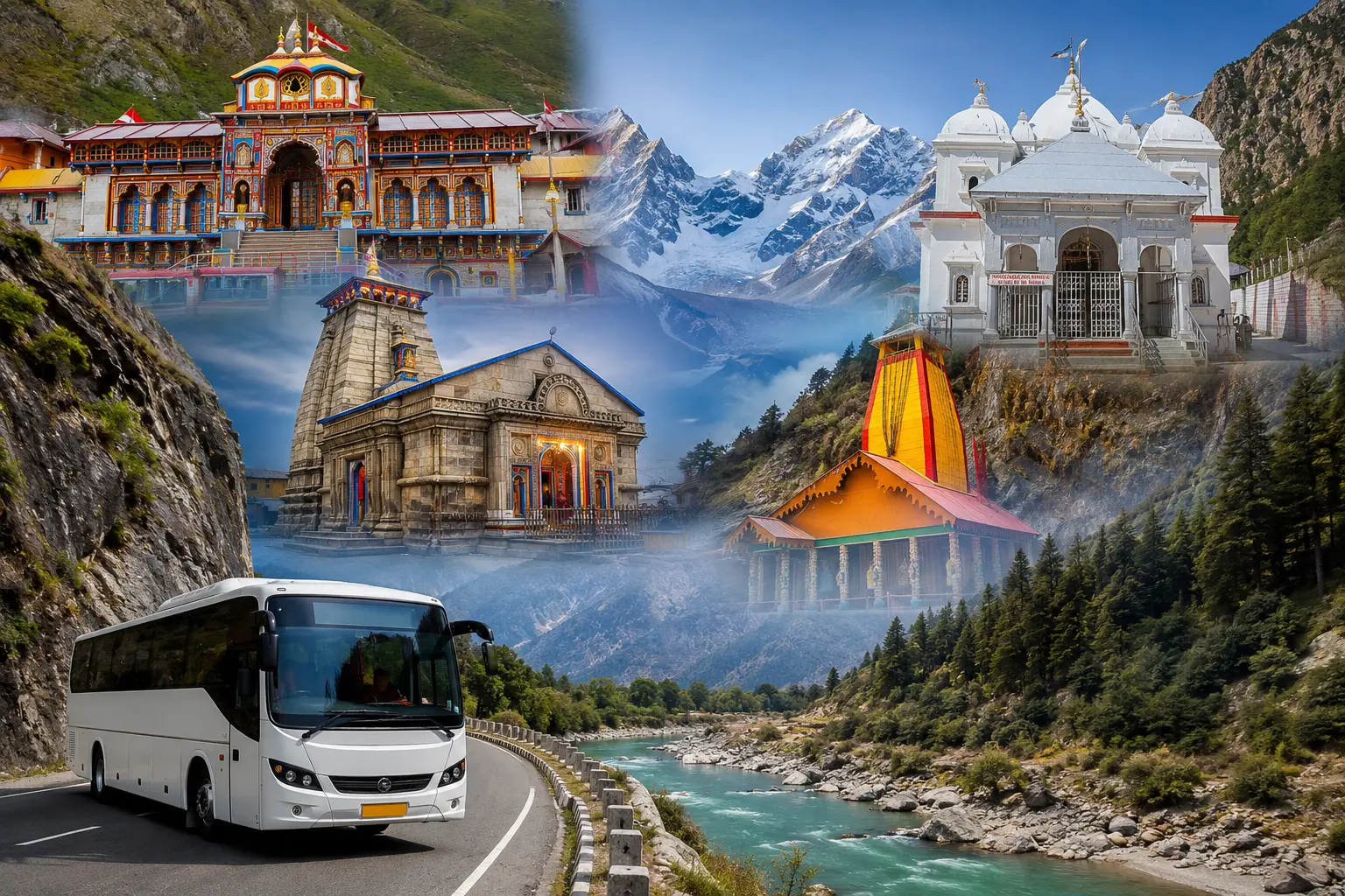 12 Days Complete Char Dham Yatra from Delhi 2026